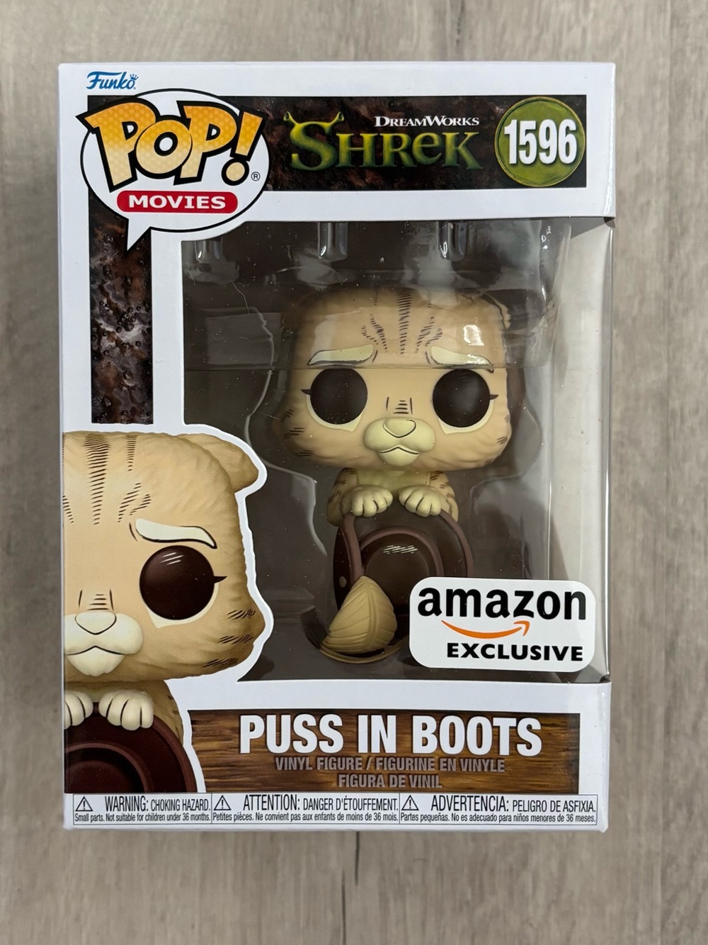 Funko POP! Puss in Boots, Dreamworks Shrek 1596